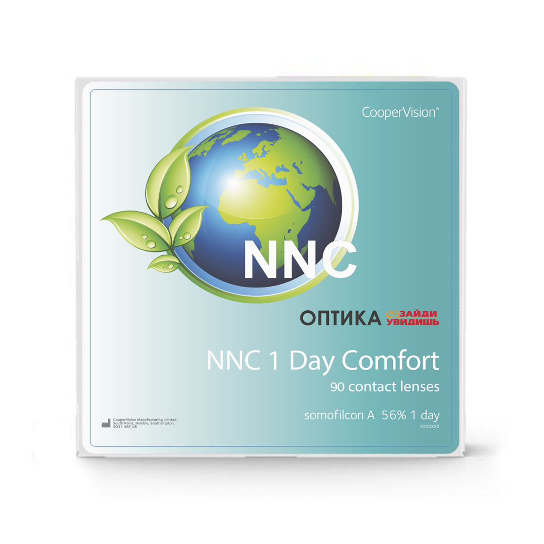 Контактные линзы NNC 1-Day Comfort, 90pk